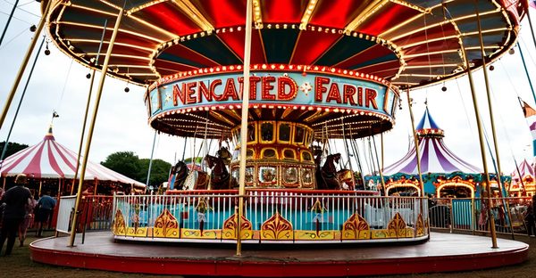 Location décorations thématiques : ambiance fête foraine enchantée